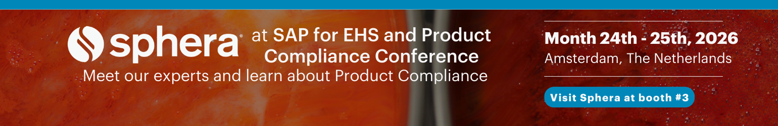 SAP for EHS and Product Compliance Conference 2026